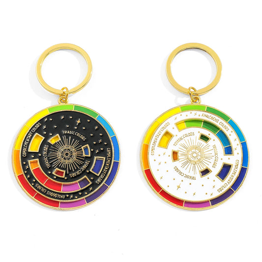 FREE GIFT (Limited Supply) Changeable Rainbow Colorwheel Keychain
